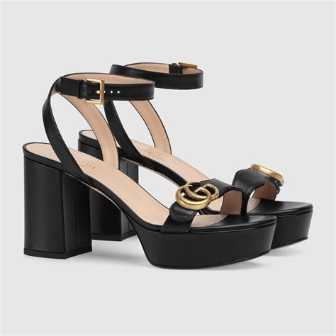 gucci sandalias plataforma|gucci women's sandals.